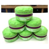 6x 150ml Nish Man Hair Styling Wax 05 Keratin