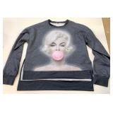 Marilyn Monroe Size XL Long Sleeve Shirt