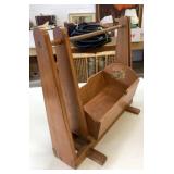 Handmade Wooden Doll Cradle 24" x 22" x 10"