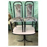 Dining Table & 2 Padded Chairs