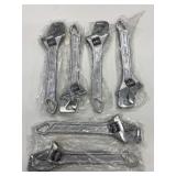 6 New Full Contact 10" Wrenches