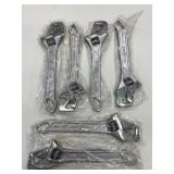 6 New Full Contact 10" Wrenches