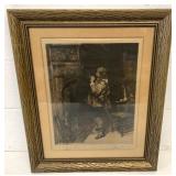 Paul Adolphe Rajon Framed Print 19" x 23"