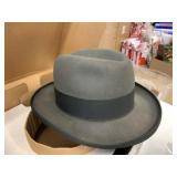 VTG Stetson James Dean 4x Beaver Fedora Hat w/Box