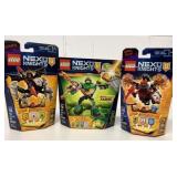 3 Sealed Lego Nexo Knights Sets