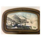 VTG Crater Lake National Park Framed Print