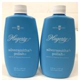 2x 355ml Hagerty Silversmiths Polish
