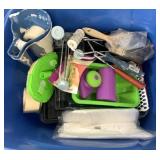 Tote Lot of Assorted Painting Items