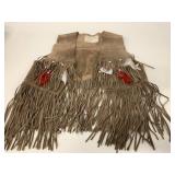 Cowboys & Indians Size M Leather Vest