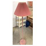 Dusty Rose Swing Arm Floor Lamp