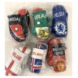 6 Assorted Country Mirror Boxing Glove Hangers