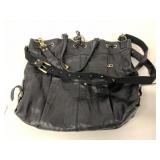 BCBGMAXAZRIA Large Leather Shoulder Bag