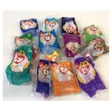 12 Sealed Vintage McDonalds TY Beanies