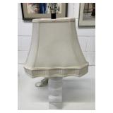 Working 23" Onyx Table Lamp *Very Heavy
