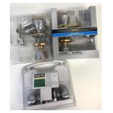 3 Used Lock sets