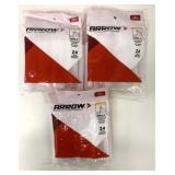 3x 24/Pk 4" Arrow Glue Sticks