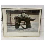 Rare Ken Danby At The Crease 1972 Signed Print