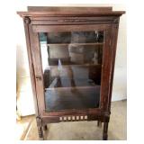 Antique Side Cabinet 55" x 32" x 11"