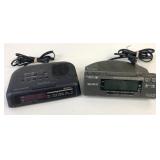 2 Sony Alarm Clocks