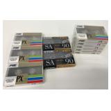 10 New Recordable Blank Cassettes