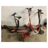 4 E-Scooters AS IS Parts Only