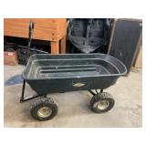 4 Wheel Pull Wagon - Some Tires May Need Replacing