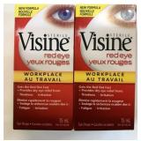 2 New Visine Red Eyes