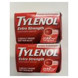 2x 24/Pk Tylenol Extra Strength EZtabs 500mg