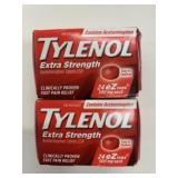 2x 24/Pk Tylenol Extra Strength EZtabs 500mg