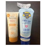 Aveeno SPF30 & Banana Boat SPF50+ Sunscreens