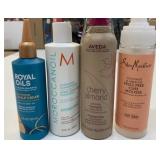 Aveda, Shea Moisture, Moroccanoil Plus