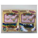 2 New Rainbow Brush Color Blending Markers