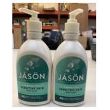 2x 473ml Jason Sensitive Skin Body Wash