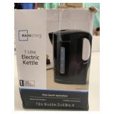 New Mainstays 1L Electric Kettle Black