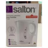 New Salton 1L Electric Kettle White
