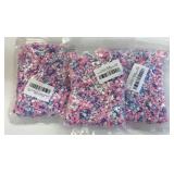 3x Packs Baking Candied Toppers