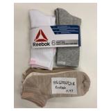 8 New Pairs Ladies Reebok Socks