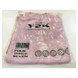 10 New Cotton The Y2K Collection Pink Tote Bags