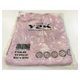 10 New Cotton The Y2K Collection Pink Tote Bags