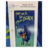 New Mainstays Kids Beach Towel Dinosaur Design