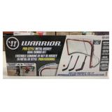 New Warrior Pro-Style Metal Hockey Goal Combo