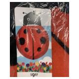 New Mainstays Kids Hooded Towel Ladybug Design