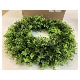 New Vibrant Artificial 20" Greenery Wreath