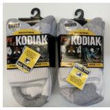 4 New Prs Kodiak Industrial Size 7-11 Work Socks