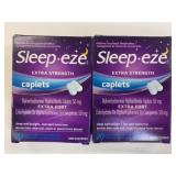 2x 20/Pk Sleep-Eze Extra Stregenth Caplets