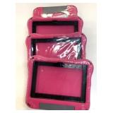 4 New Pink 8" Tablet Cases