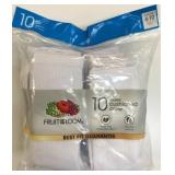 10 New Pairs Ladies Size 4-10 Crew Socks White