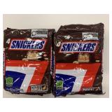 8x 52g Full Size Snickers Candy Bars