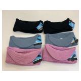 6 New Ear Warmers 3 Assorted Colours