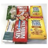 6 Boxes Assorted Crackers